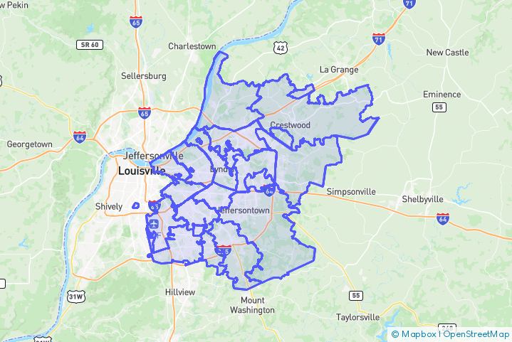 Service Area Map