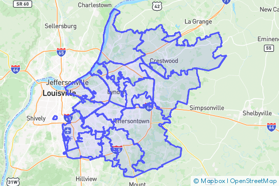 Service Area Map