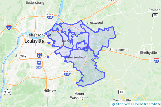 Service Area Map