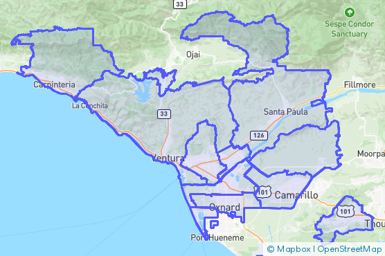 Service Area Map