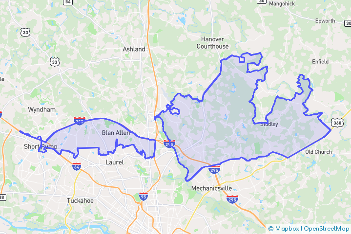 Service Area Map