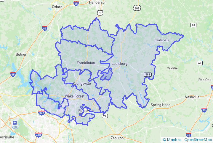 Service Area Map