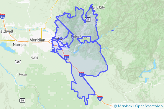 Service Area Map