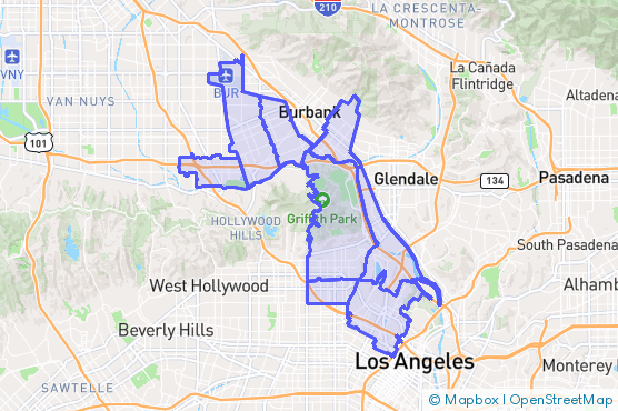Service Area Map