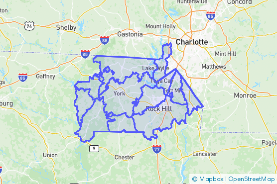 Service Area Map