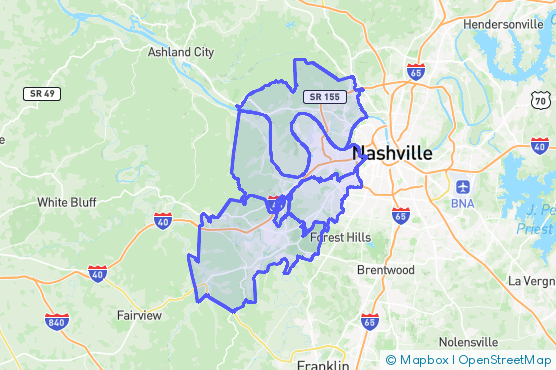 Service Area Map