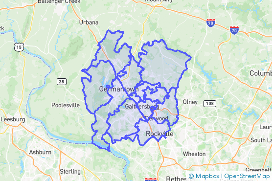 Service Area Map