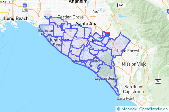 Service Area Map