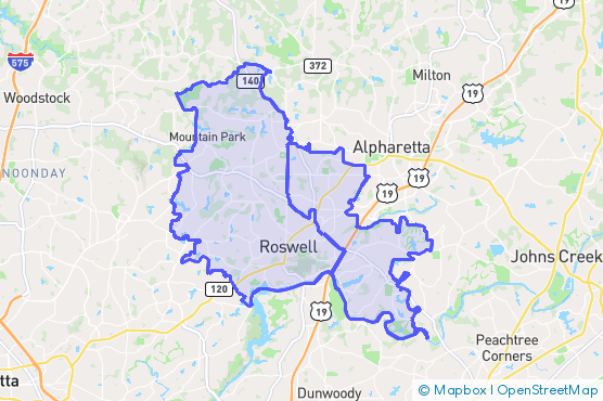 Service Area Map