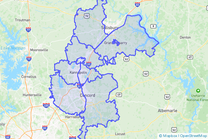 Service Area Map