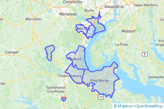 Service Area Map