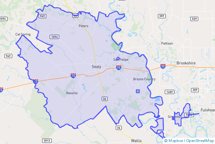 Service Area Map