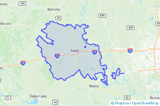 Service Area Map
