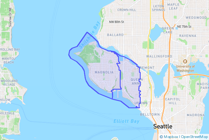 Service Area Map