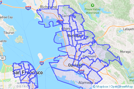 Service Area Map