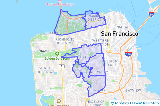 Service Area Map