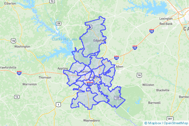 Service Area Map