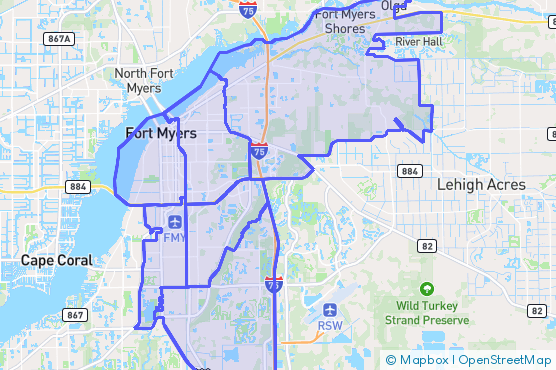 Service Area Map