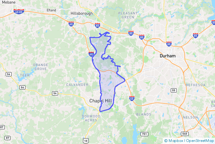 Service Area Map