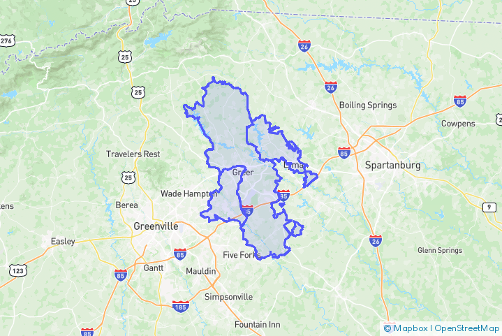 Service Area Map