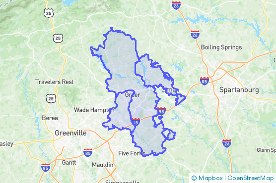 Service Area Map