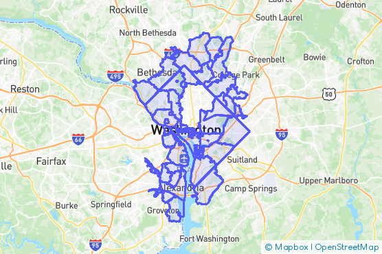 Service Area Map