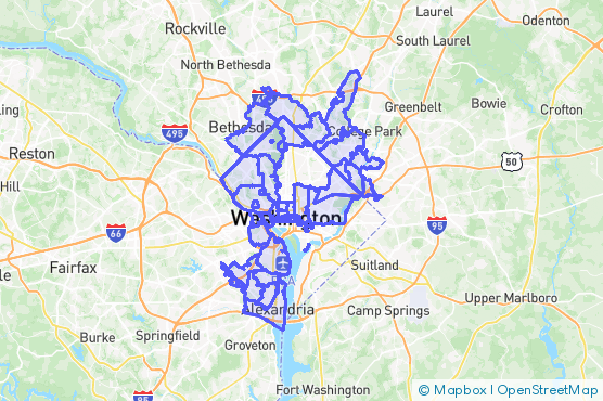 Service Area Map