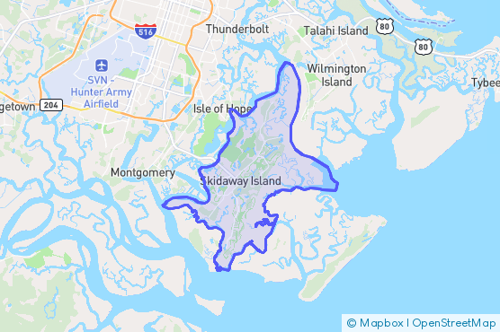 Service Area Map