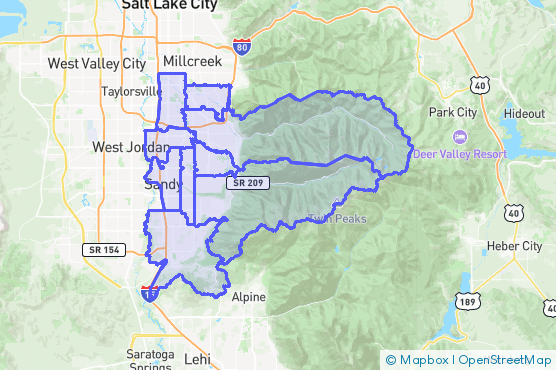 Service Area Map