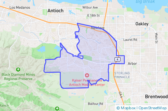 Service Area Map