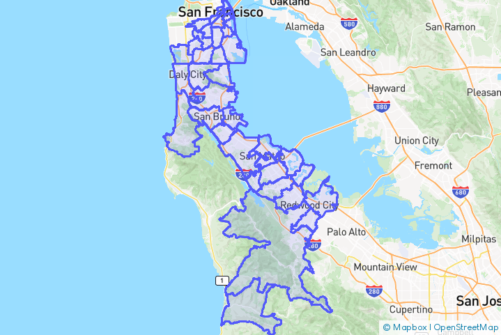 Service Area Map