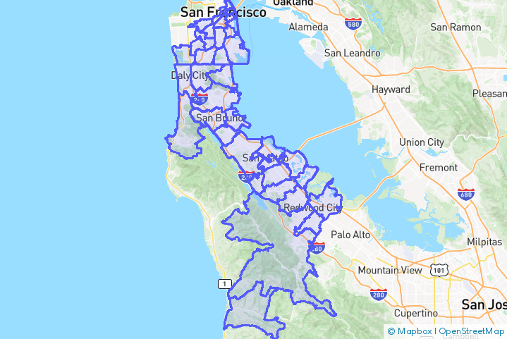 Service Area Map