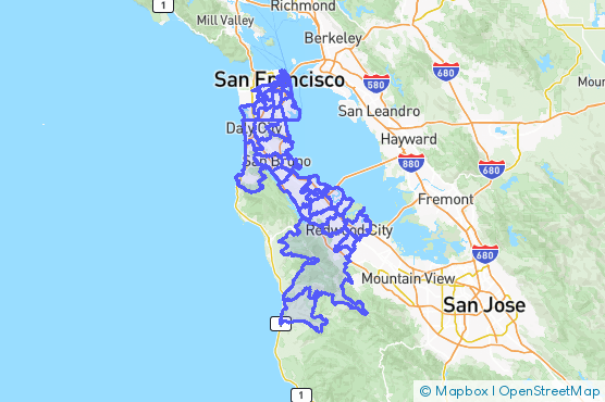 Service Area Map
