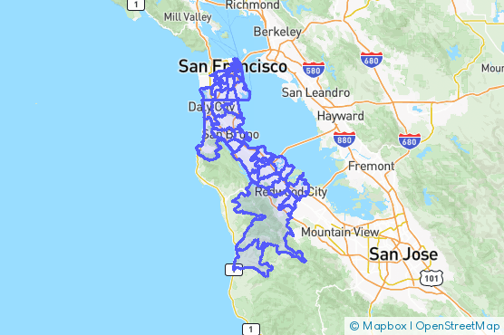 Service Area Map