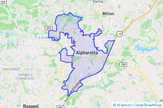 Service Area Map