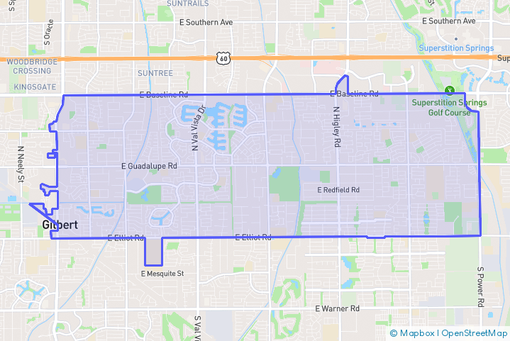 Service Area Map