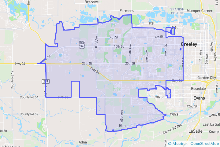 Service Area Map