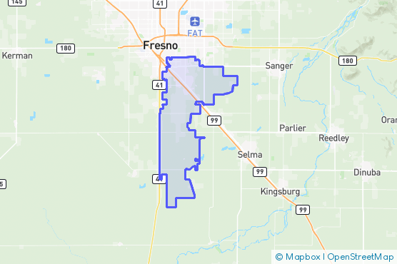 Service Area Map