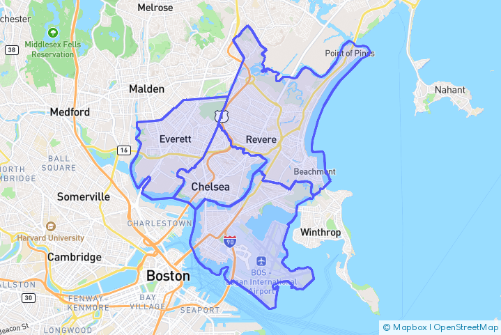 Service Area Map