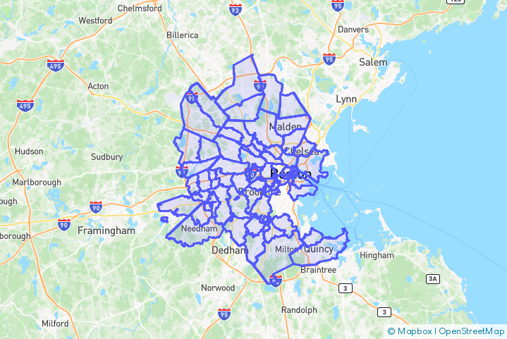 Service Area Map