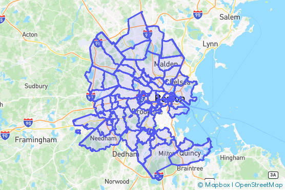 Service Area Map