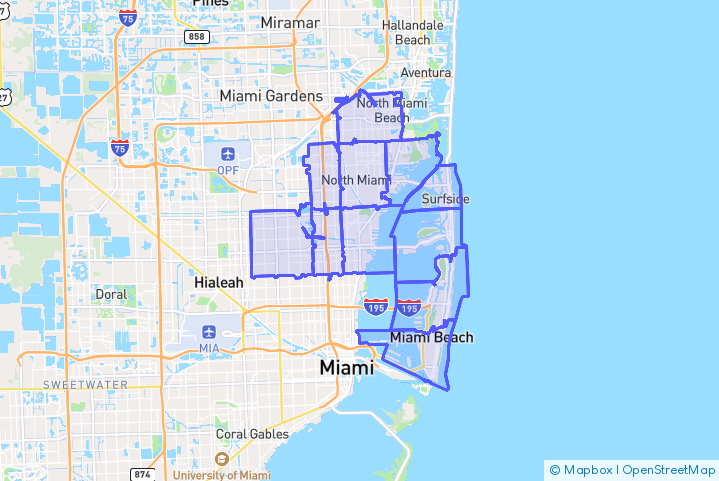 Service Area Map