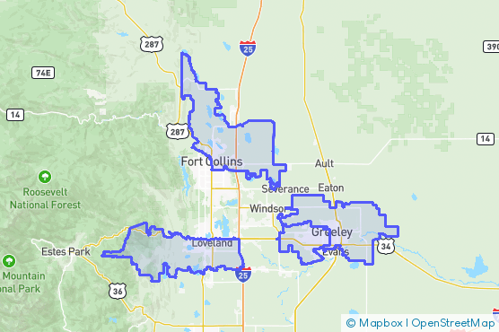 Service Area Map