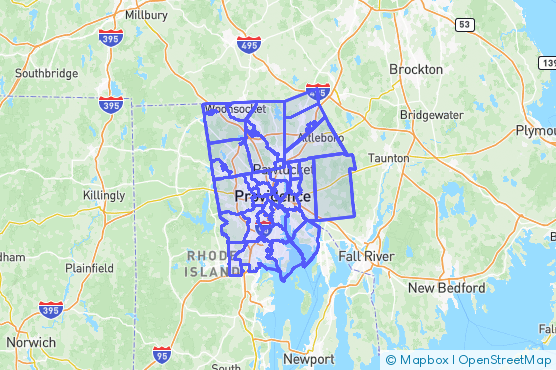 Service Area Map