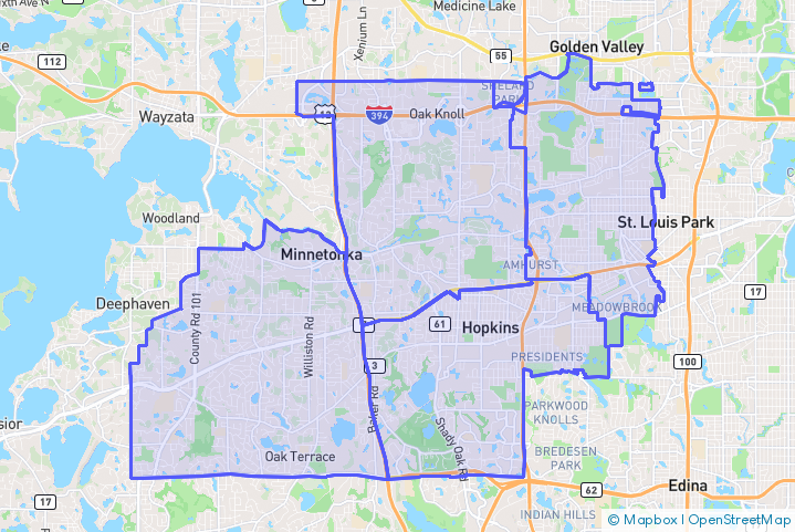 Service Area Map