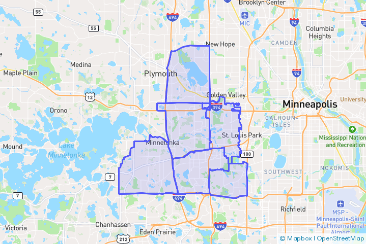 Service Area Map