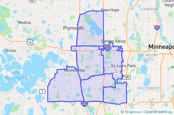 Service Area Map