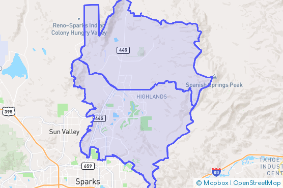 Service Area Map