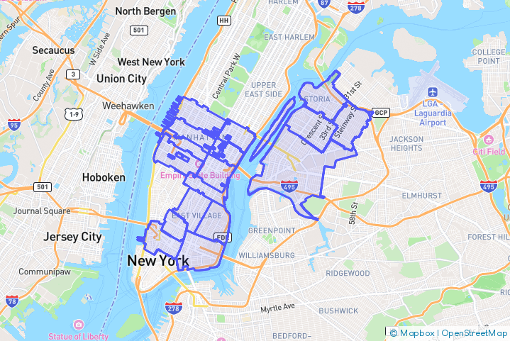 Service Area Map