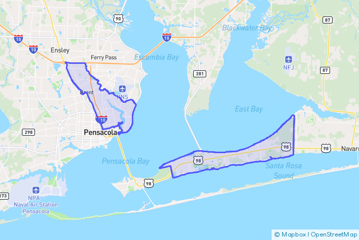 Service Area Map